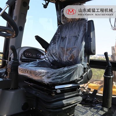Backhoe Excavator Loader 4x4 Multi Functional Machine High Reliability