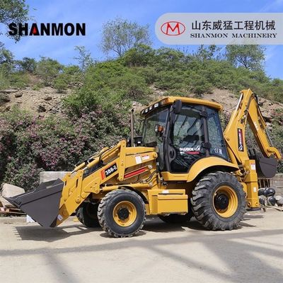 2.5 Ton Backhoe Excavator Loader Low Noise Strong Power Energy Saving