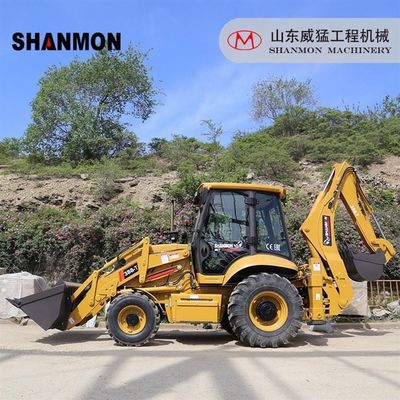 Earth Moving Machinery Backhoe Excavator Loader With Weichai Engine
