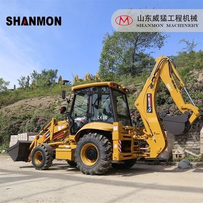 Earth Moving Machinery Backhoe Excavator Loader With Weichai Engine