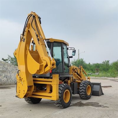 WZ 30-25 Diesel Engine Backhoe Loader Earth Moving Machinery High Efficiency