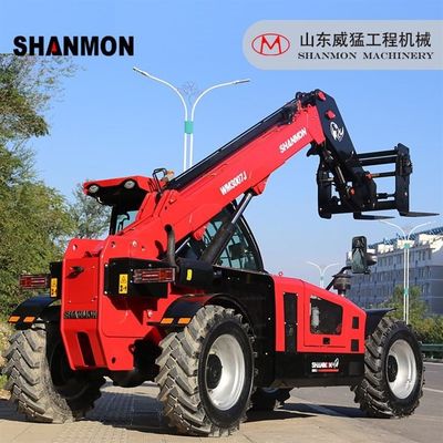 3 Ton Telehandler In Construction Works Energy Saving High Efficiency